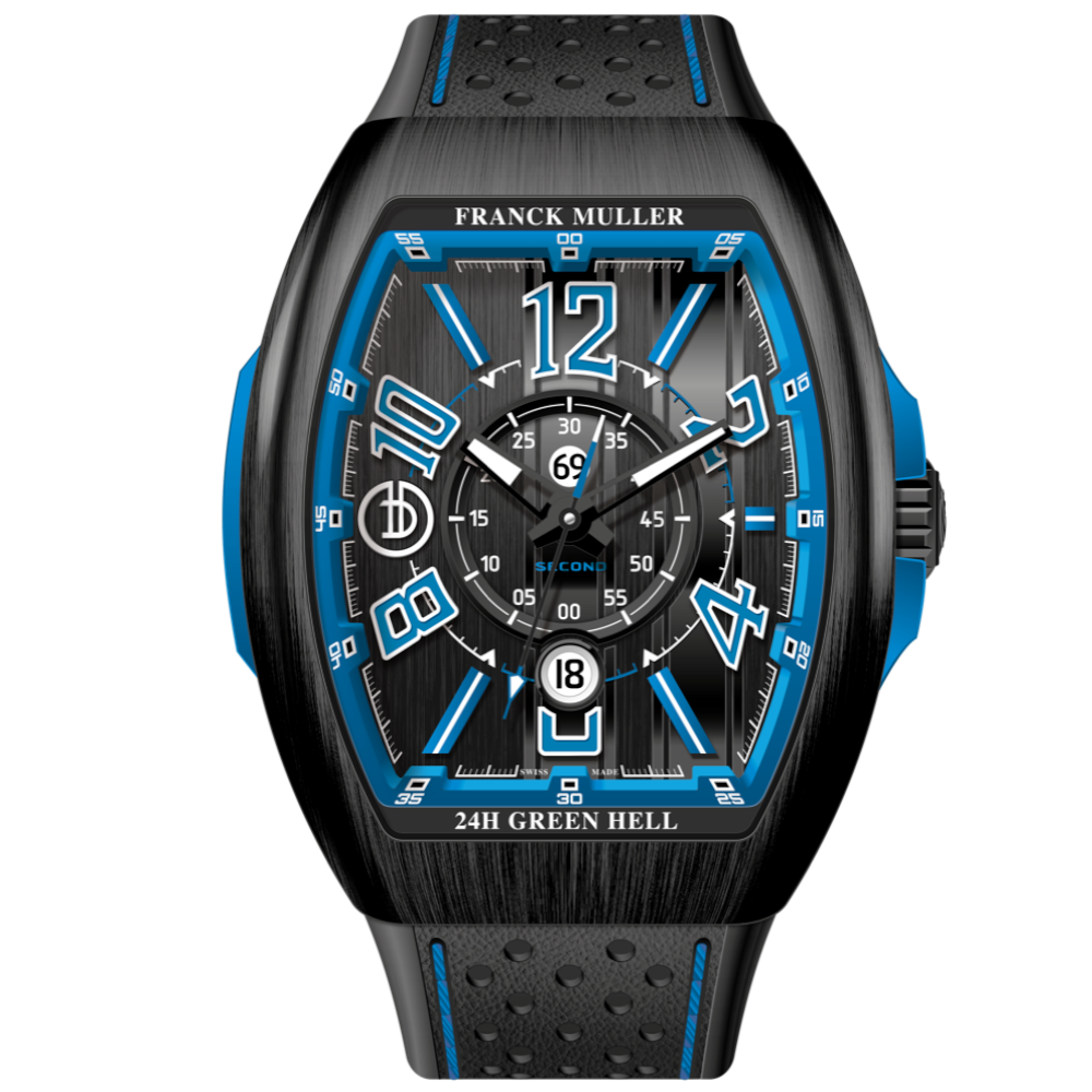 Franck Muller Vanguard Racing LIMITED EDITION "DÖRR-Motorsport" V45 SC DT RCG DORR NR BR (BL)