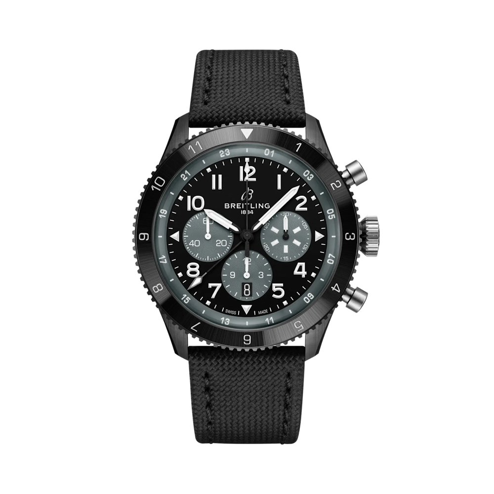 Breitling Super AVI B04 Chronograph GMT 46 Mosquito Night Fighter / SB04451A1B1X1